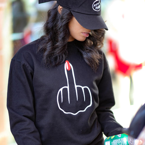 F*CK (sweatshirt) - embroidered